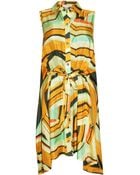 Thakoon Tie Front Dress - Lyst