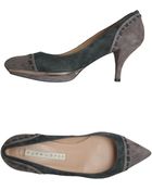 Pura Lopez Platform Pumps - Lyst