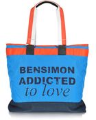 Bensimon Collection Love Line Nylon Tote Bag - Lyst