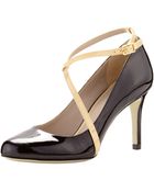 Jason Wu Anklewrap Patent Pump - Lyst