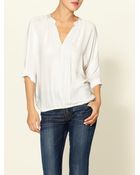 Joie Marru Matte Silk Top - Lyst