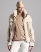 Chloé Reversible Patchwork Fur Jacket - Lyst