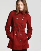 Burberry Brit Canterdale Short Trench Coat - Lyst