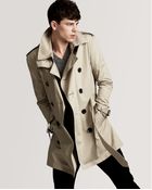 Burberry Brit Britton Trench Coat - Lyst