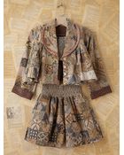 Free People Vintage Batik Printed Threepiece Set - Lyst