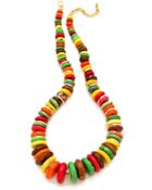 Kenneth Jay Lane Beaded Necklace - Lyst