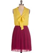 ModCloth Pleats Excuse Me Dress - Lyst
