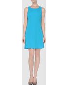 Versace Jeans Couture Short Dress - Lyst