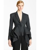 Donna Karan New York Collection Haberdashery Jacket - Lyst