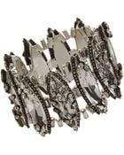 Erickson Beamon Crystal Marquis Articulated Bracelet - Lyst