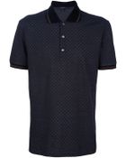 Gucci Checked Polo Shirt - Lyst
