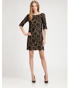 Robert Rodriguez Lace Shift Dress - Lyst
