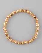 Vanessa Mooney Mixed Metal Beaded Bracelet - Lyst