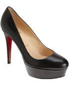 Christian Louboutin Bianca Platform Pumps - Lyst
