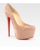 Christian Louboutin Patent Leather Platform Pumps - Lyst