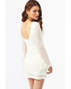Nasty Gal Jane Crochet Dress - Lyst