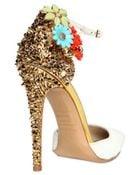 DSquared2 110mm Lalique Studs and Flower Pumps - Lyst
