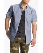 RVCA Thatll Do Oxford Woven Shirt - Lyst