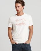John Varvatos Star Usa What The Fox Graphic Tee - Lyst