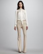 Rachel Zoe Emory Sequin Dolman Top Cream - Lyst