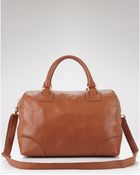 Tory Burch Robinson Satchel - Lyst