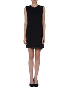 Jil Sander Navy Short Dress - Lyst
