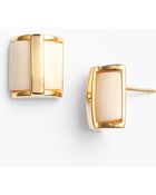 Tory Burch Column Resin Stud Earrings - Lyst