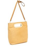 MICHAEL Michael Kors Berkley Medium Messenger Tan - Lyst