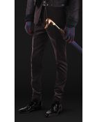 Burberry Prorsum Skinny Fit Velvet Trousers - Lyst