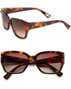 Lanvin Resin Wayfarer inspired Sunglasses - Lyst