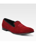 McQ by Alexander McQueen Razor Blade Suede Slipper - Lyst