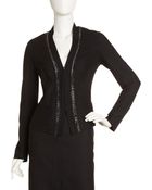 Lafayette 148 New York Chaintrim Jacket - Lyst