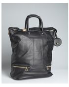 See By Chloé Black Leather Large Convertible Tote - Lyst