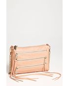 Rebecca Minkoff Zip Crossbody Clutch - Lyst