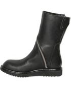 Rick Owens Calfskin Zip Up Boots - Lyst