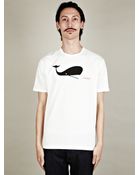 Jil Sander Whale Print Tshirt - Lyst
