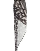 Aminaka Wilmont Printed Silkjersey Skirt - Lyst