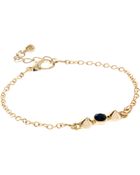 Asos Stone and Spike Chain Bracelet - Lyst
