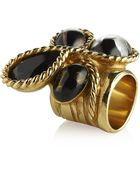 Saint Laurent Arty Colour Ring - Lyst