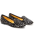 Avec Moderation Coccinella Calf Hair Dress Slippers - Lyst