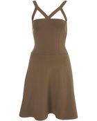 Topshop Strappy Flippy Tunic - Lyst