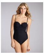 Gottex Beach Goddess Ruched One Piece Swimsuitt - Lyst
