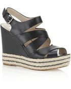 MICHAEL Michael Kors Clare with Chain Wedge - Lyst