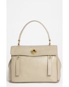 Saint Laurent Muse Two Leather Satchel - Lyst