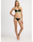 Mara Hoffman Twopiece Beadedbustier Bikini - Lyst