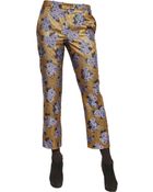 Normaluisa Imperial Brocade Cigarette Pants - Lyst