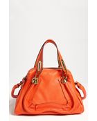 Chloé Paraty Small Leather Satchel - Lyst