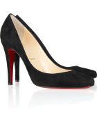 Christian Louboutin Particule 100 Suede Pumps - Lyst