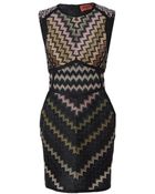Missoni Zigzag Woolblend Knit Dress - Lyst