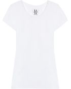 Zoe Karssen Cotton and Modal Blend T-shirt - Lyst